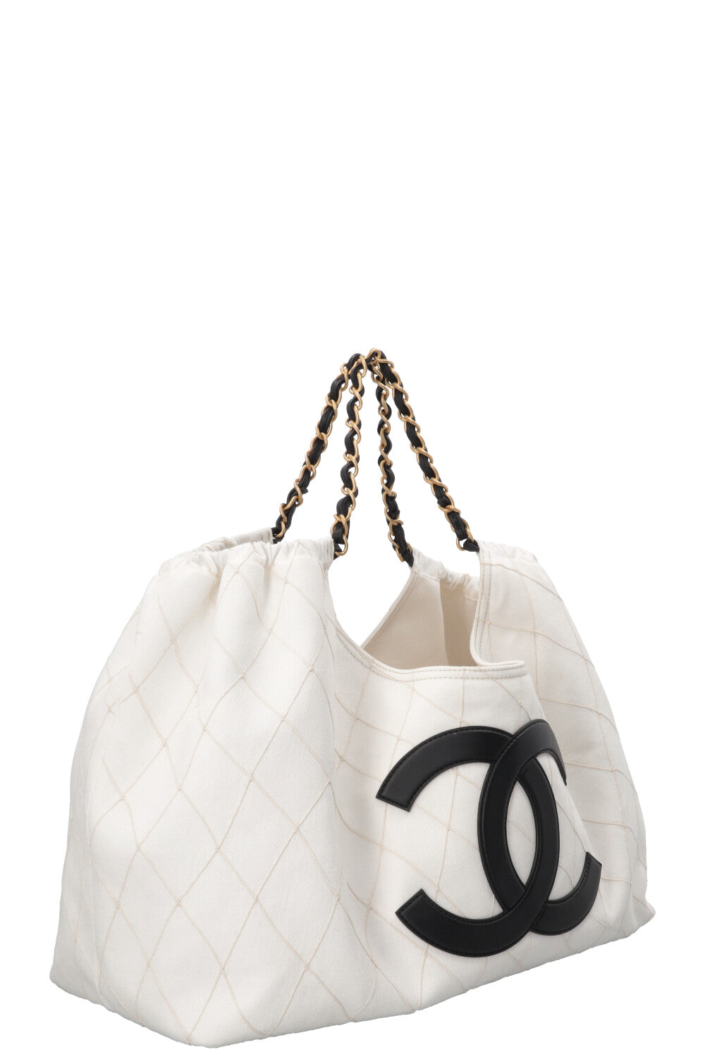 CHANEL by Matthieu Blazy 2026 Small Coco Beach Tote Canvas White