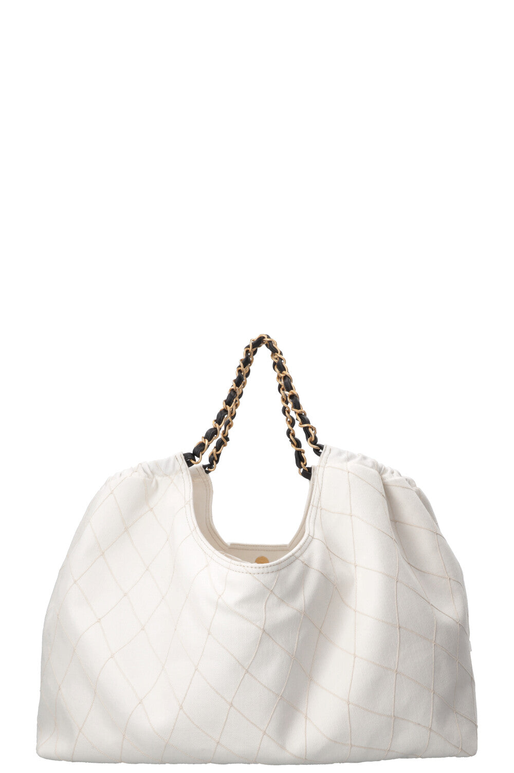 CHANEL by Matthieu Blazy 2026 Small Coco Beach Tote Canvas White