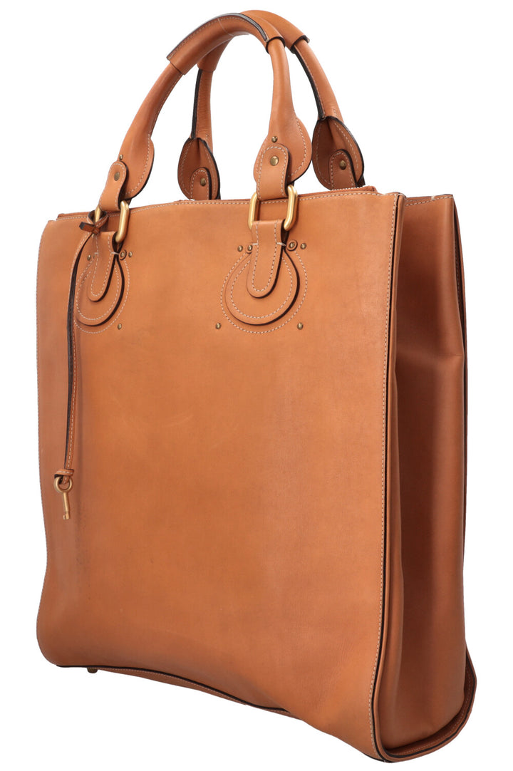 CHLOÉ Aurore Pure Paddington Tote Tan