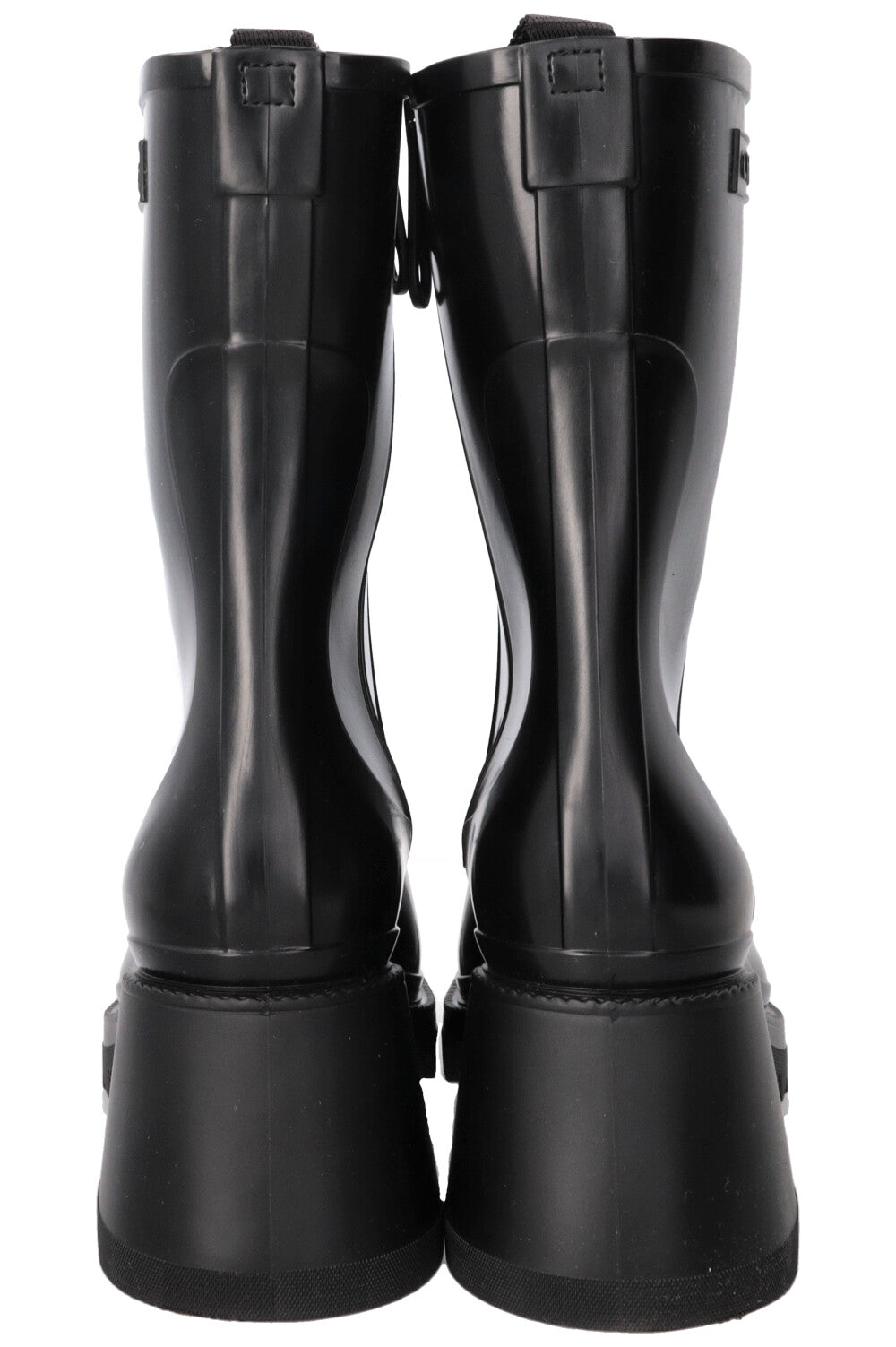 CHLOÉ Betty Rainboots Rubber Black