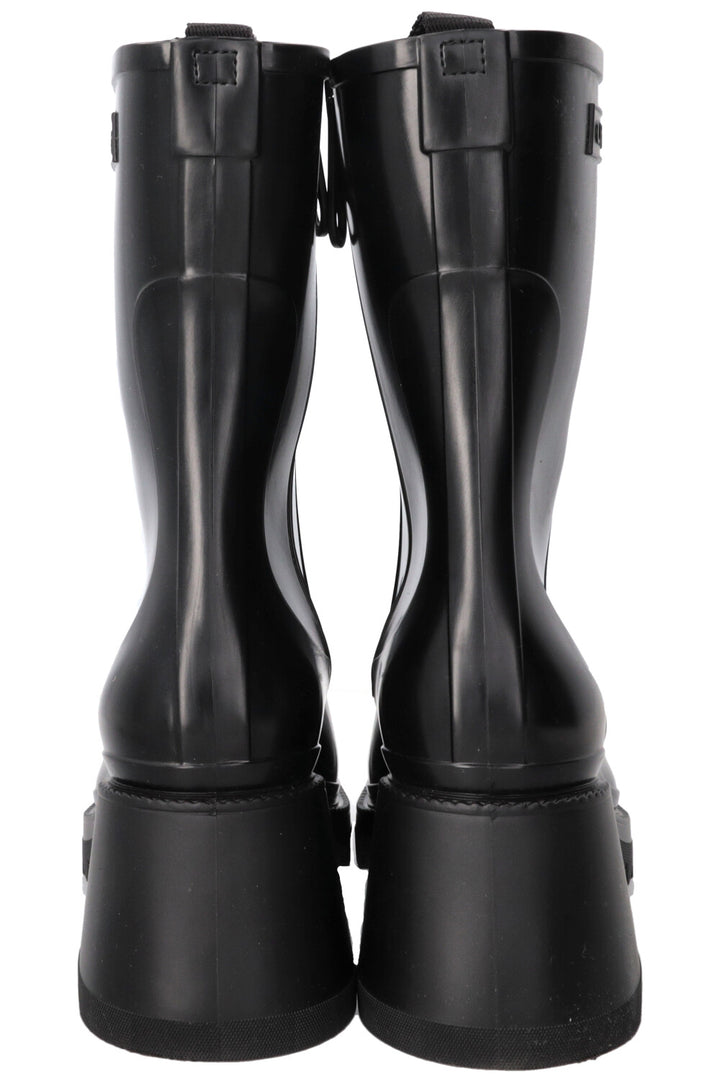 CHLOÉ Betty Rainboots Rubber Black