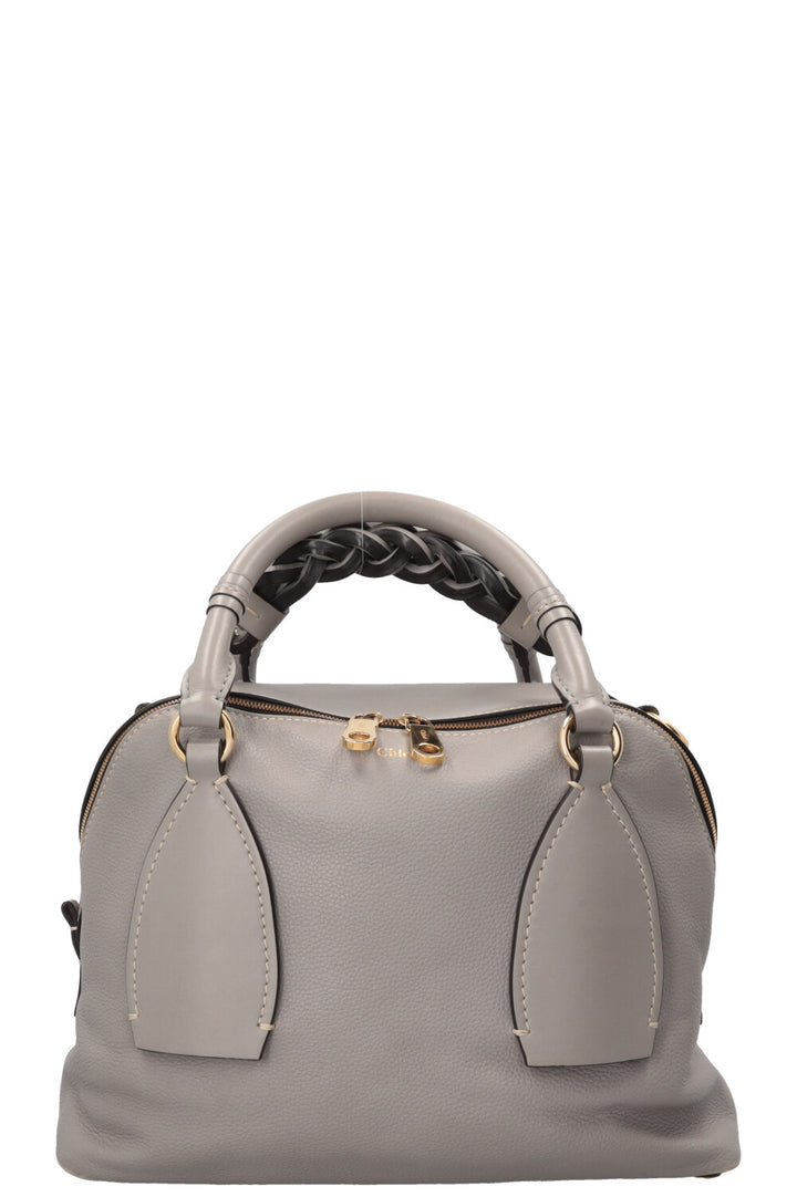 Sac bowling Daria CHLOÉ en cuir gris