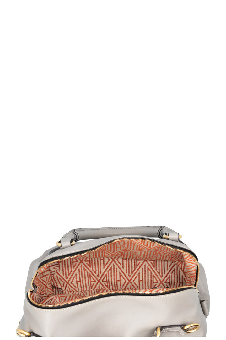 Sac bowling Daria CHLOÉ en cuir gris