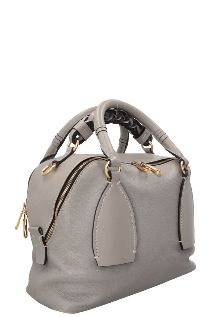Sac bowling Daria CHLOÉ en cuir gris