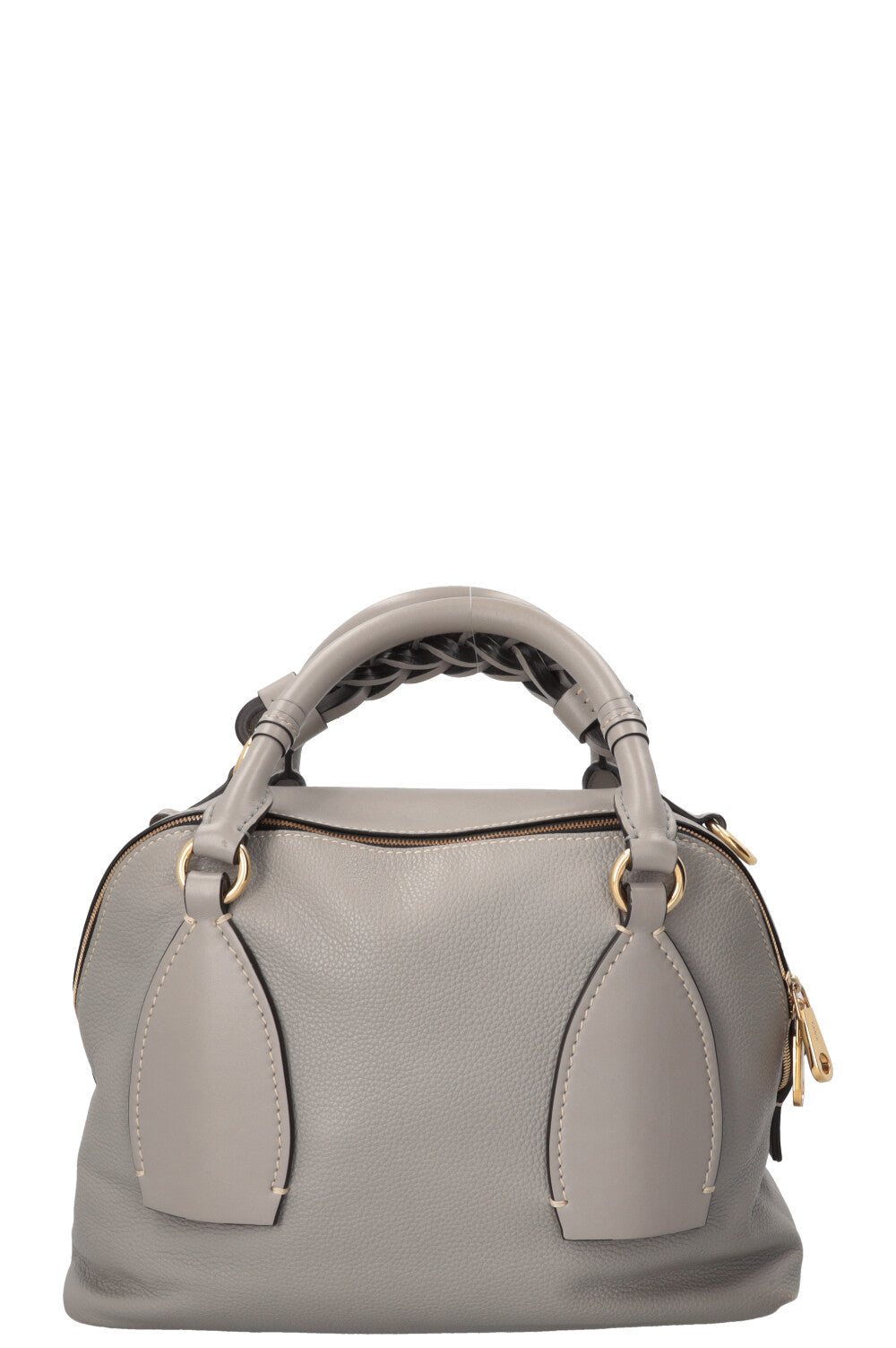 Sac bowling Daria CHLOÉ en cuir gris