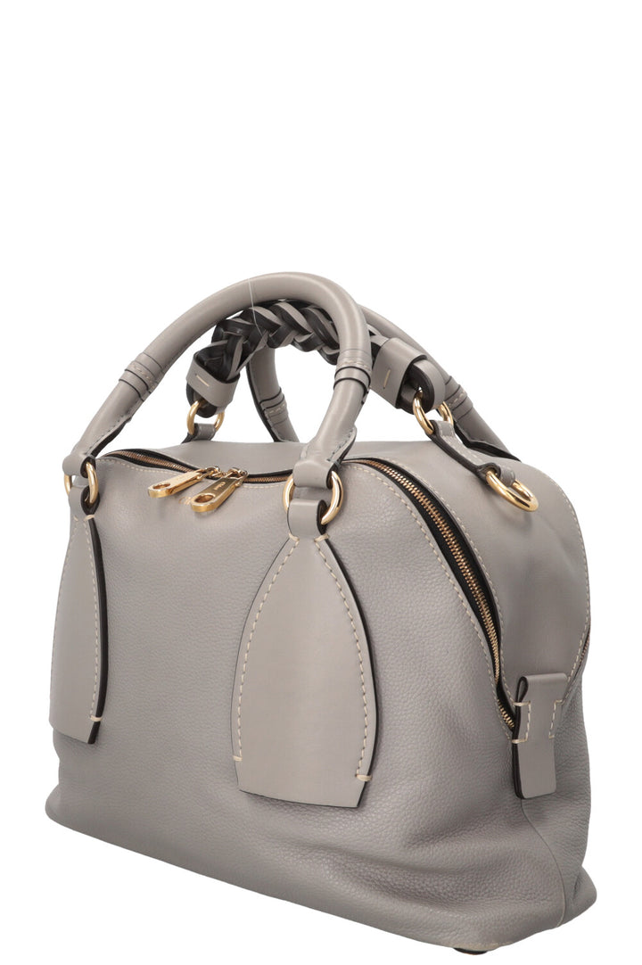 Sac bowling Daria CHLOÉ en cuir gris
