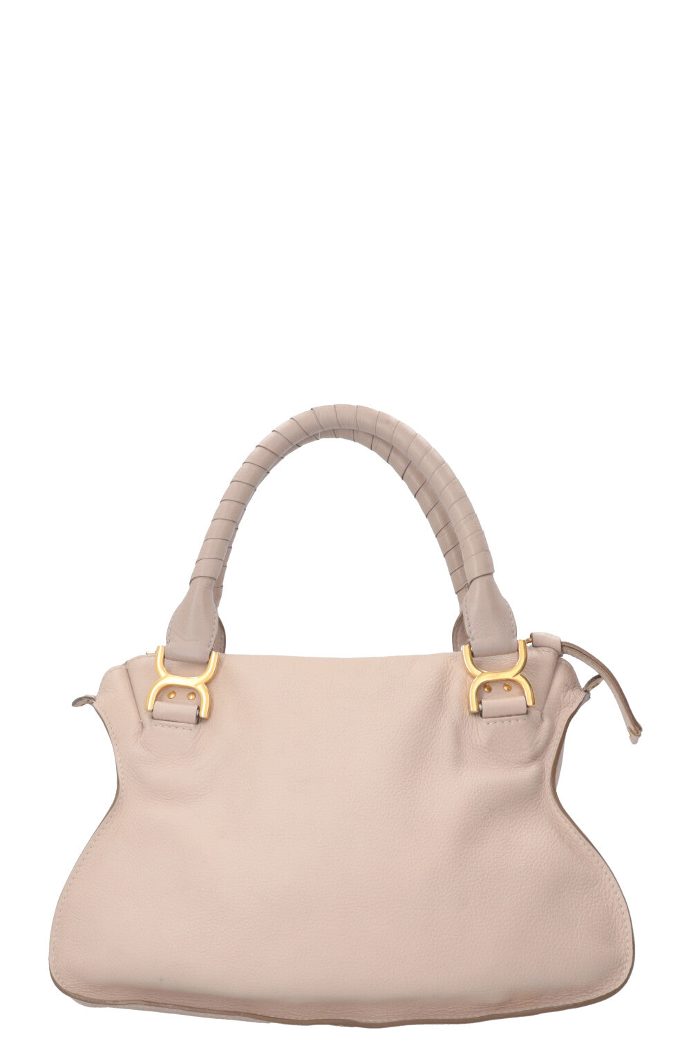 CHLOÉ Marcie Double Carry Bag Medium Nude