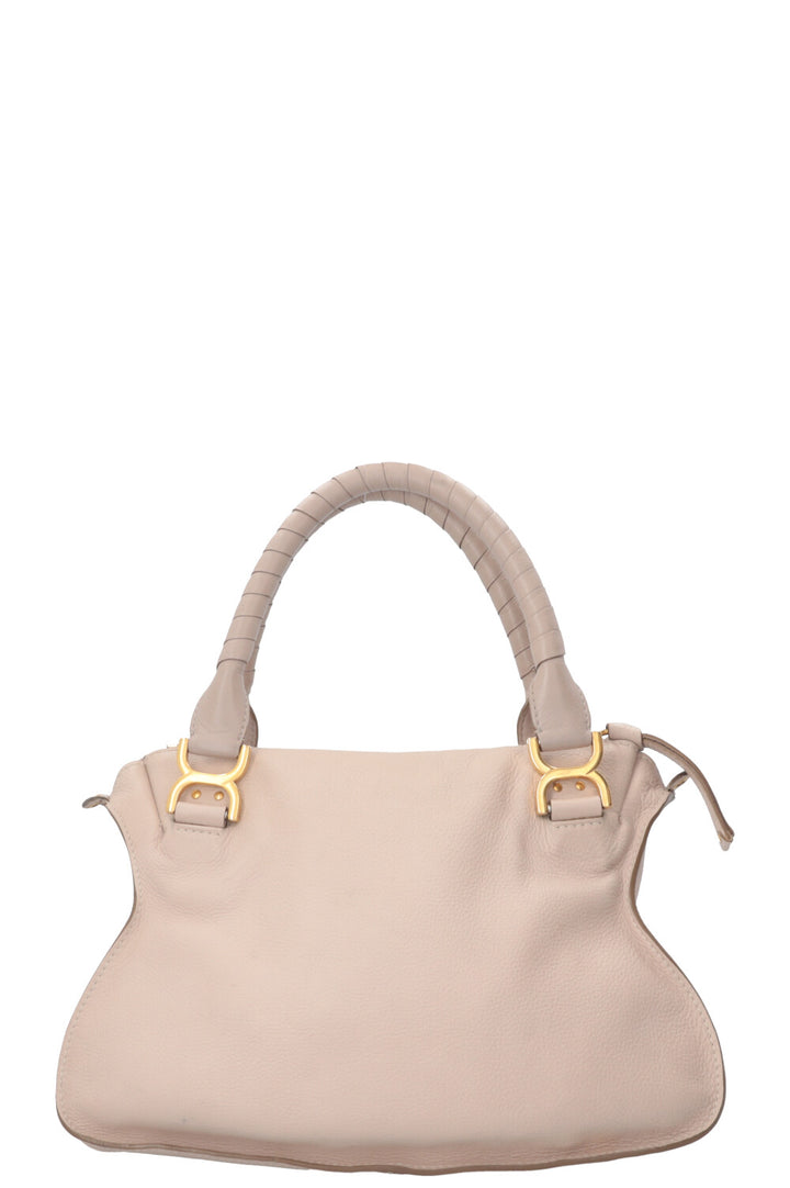 CHLOÉ Marcie Double Carry Bag Medium Nude