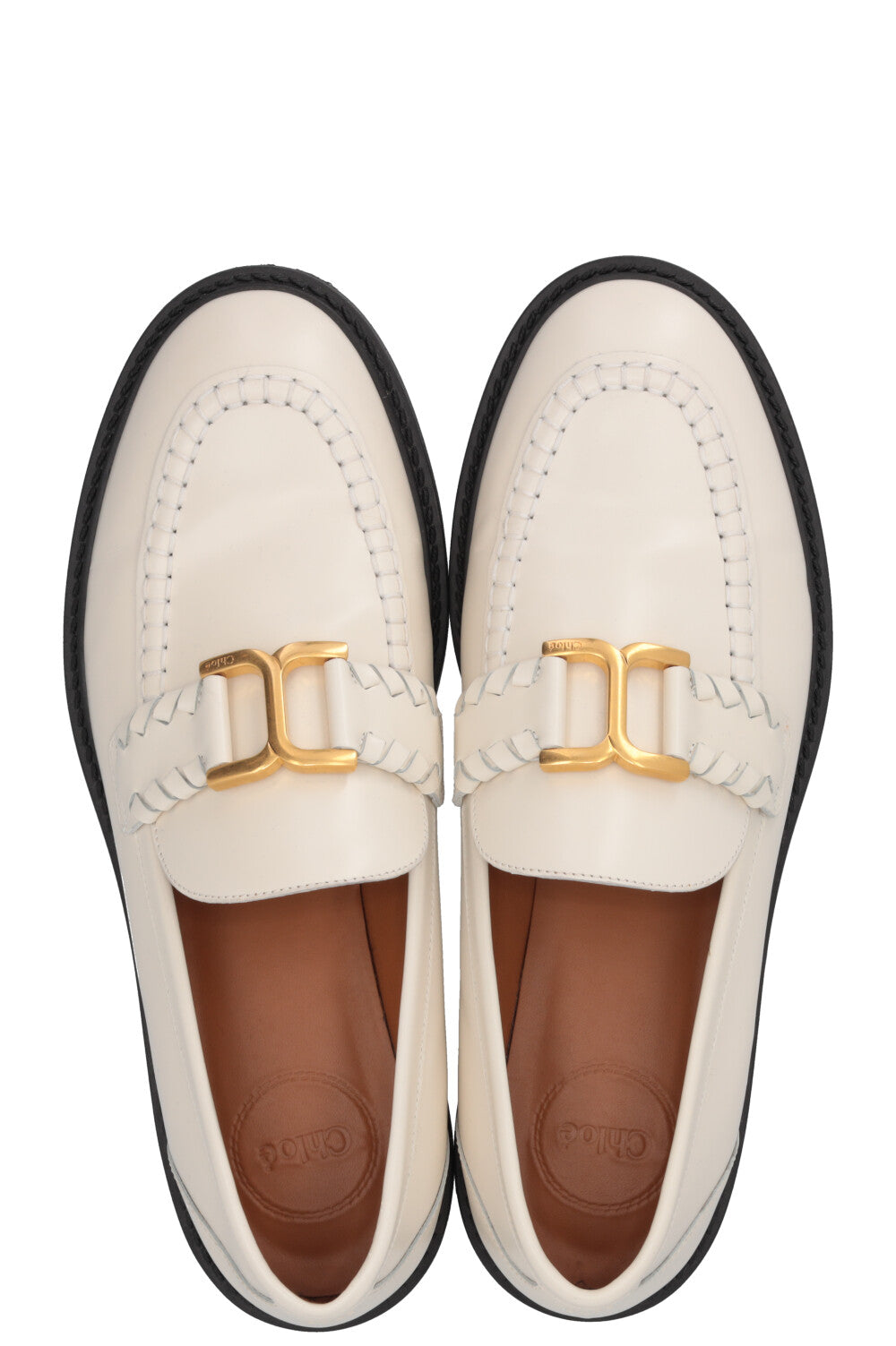 Mocassins Marcie CHLOÉ en cuir crème
