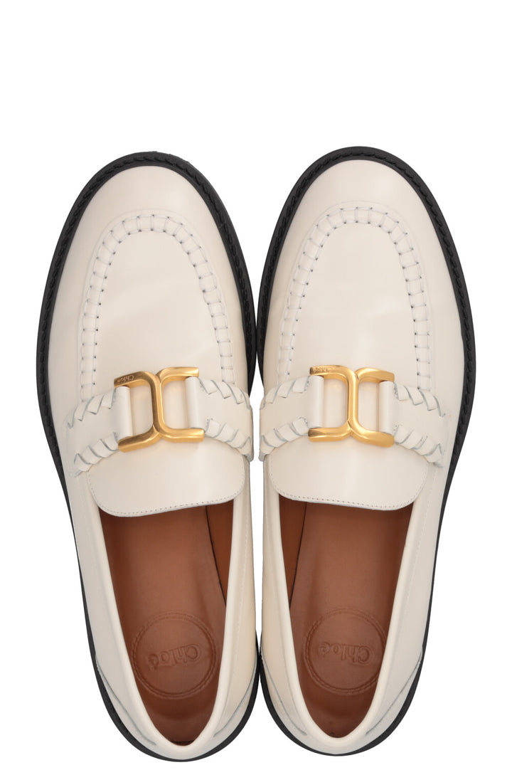 Mocassins Marcie CHLOÉ en cuir crème