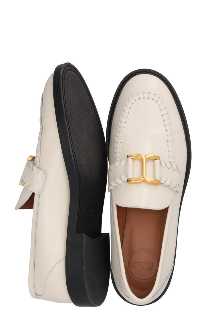 Mocassins Marcie CHLOÉ en cuir crème