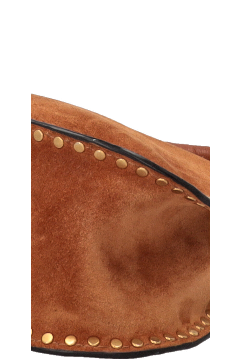 CHLOÉ Small Double Carry Marcie Bag Suede Cognac