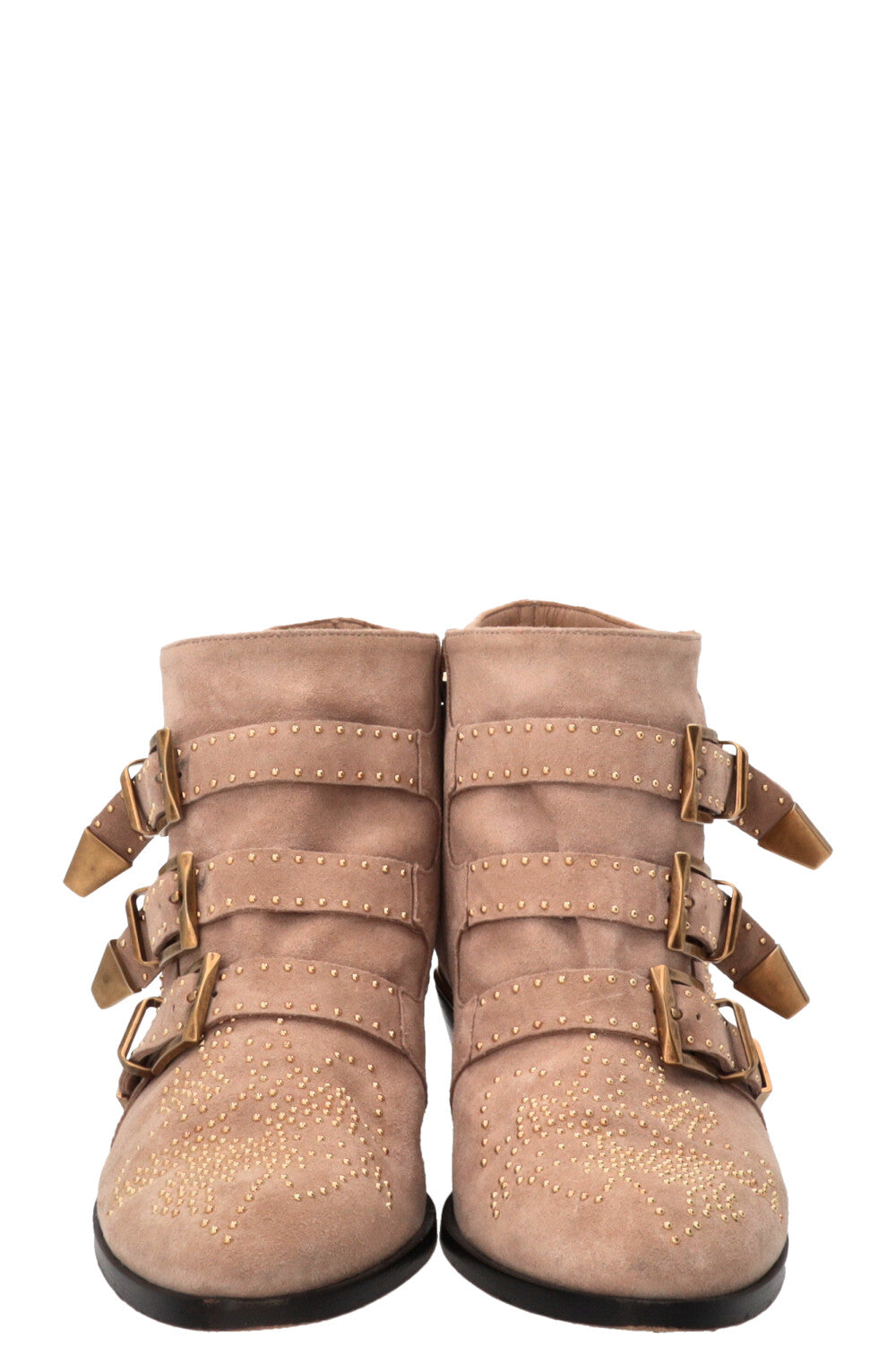 Bottines Susanna CHLOÉ en daim beige
