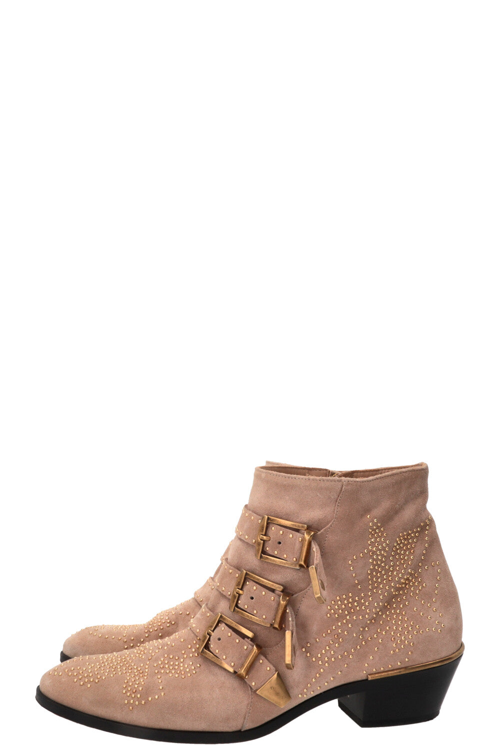 Bottines Susanna CHLOÉ en daim beige