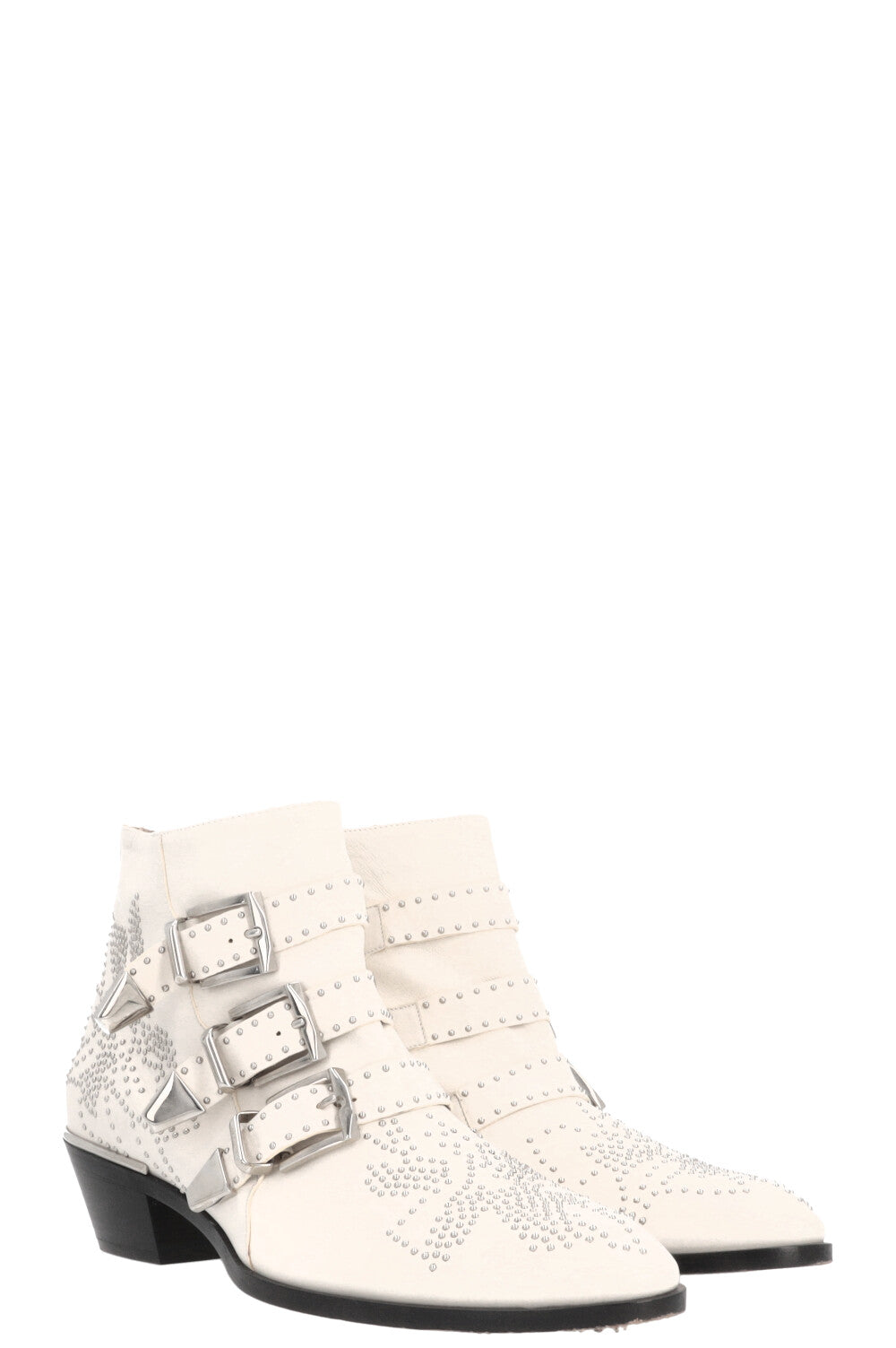CHLOÉ Susanna Boots Leather White