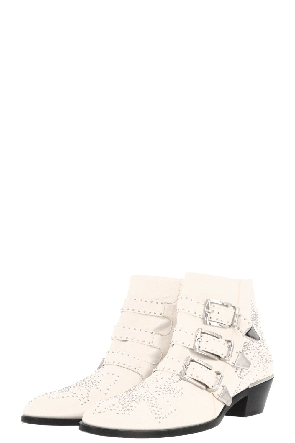 CHLOÉ Susanna Boots Leather White