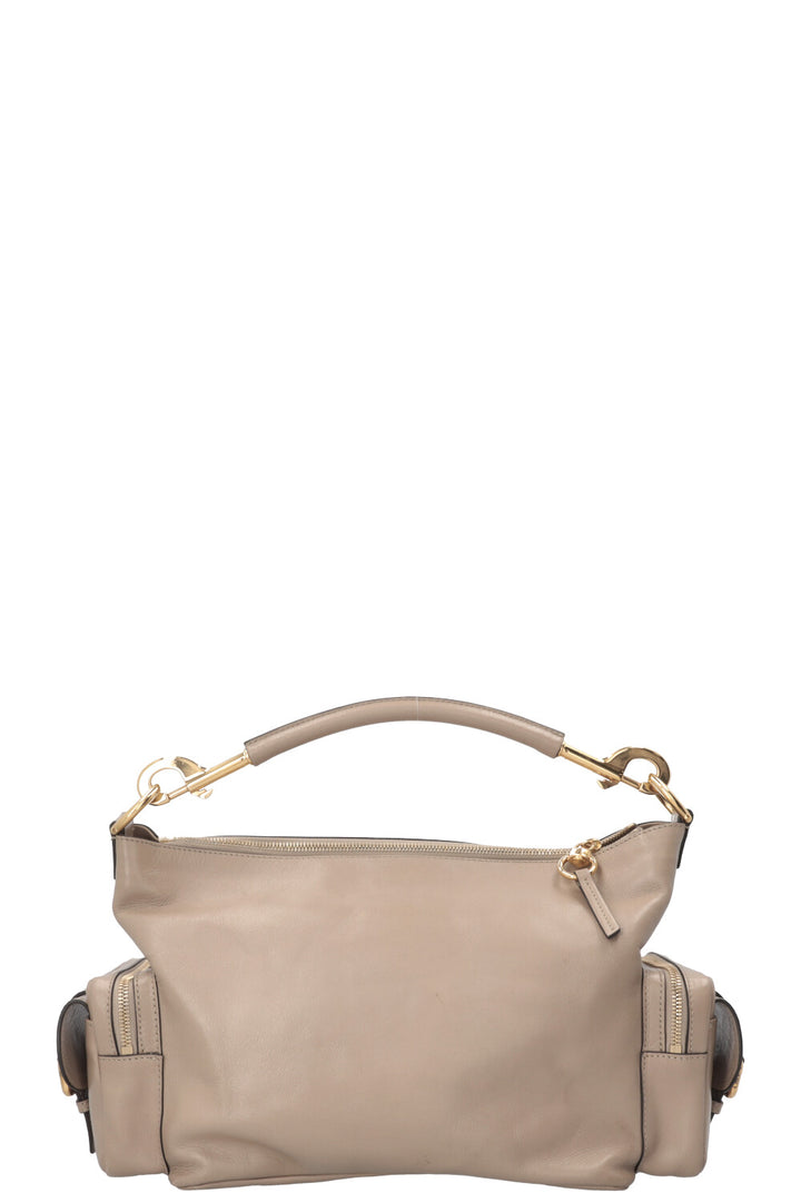 CHLOÉ Small Camera Bag Leather Beige
