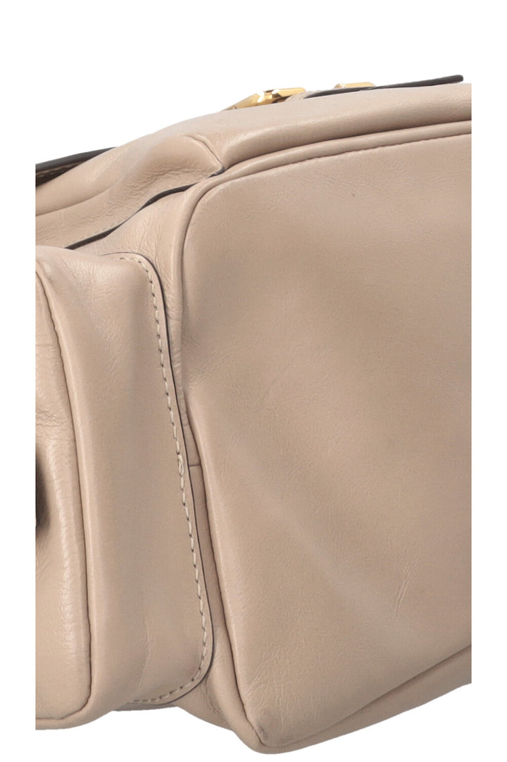 CHLOÉ Small Camera Bag Leather Beige