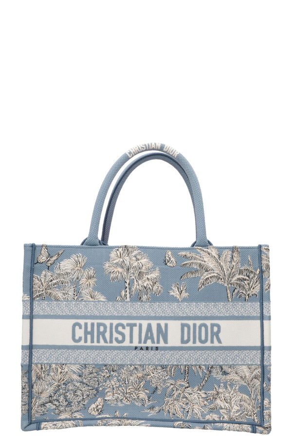 CHRISTIAN DIOR 2025 Dioriviera Book Tote Medium Bleu Céleste