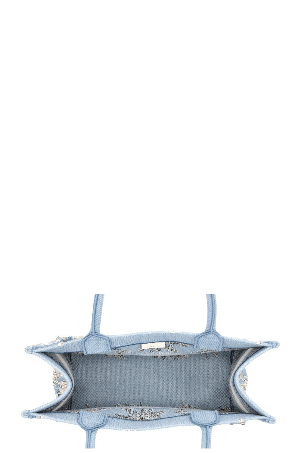 CHRISTIAN DIOR 2025 Dioriviera Book Tote Medium Celestial Blue