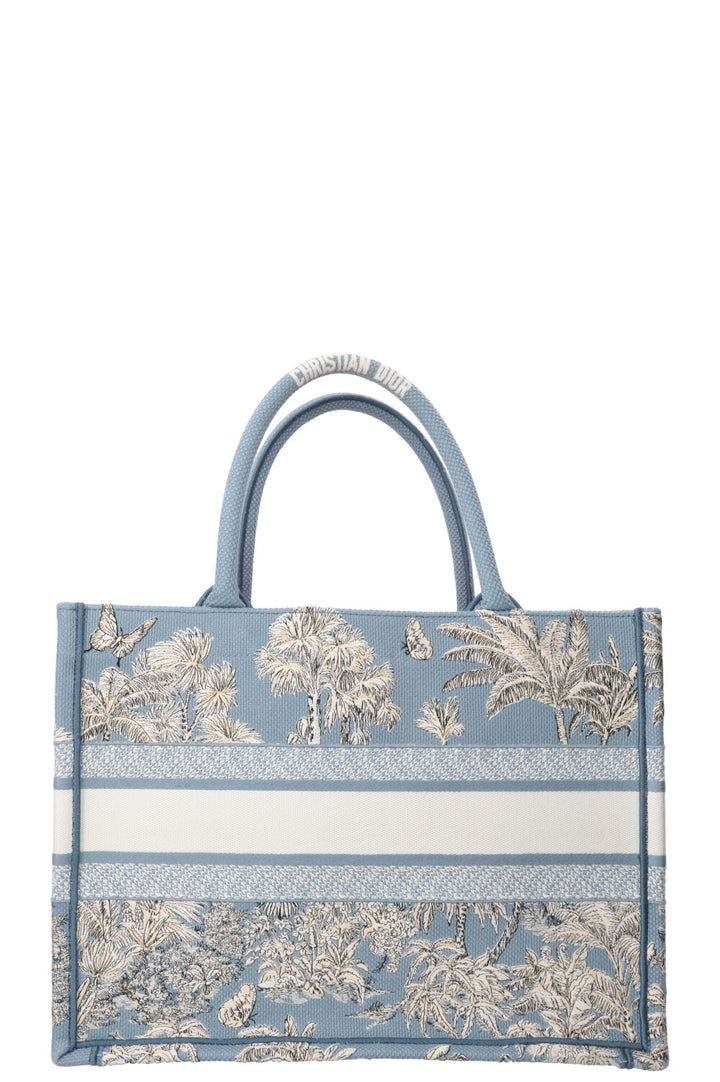 CHRISTIAN DIOR 2025 Dioriviera Book Tote Medium Celestial Blue
