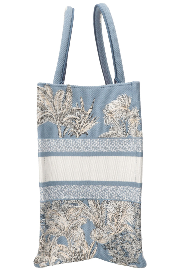 CHRISTIAN DIOR 2025 Dioriviera Book Tote Medium Celestial Blue