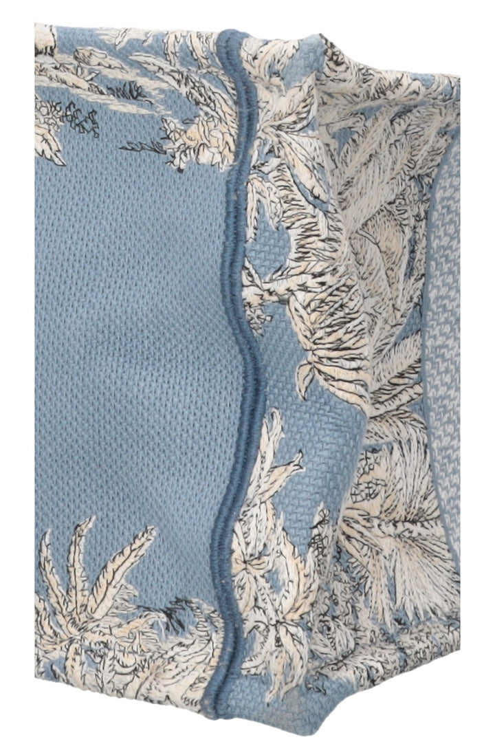 CHRISTIAN DIOR 2025 Dioriviera Book Tote Medium Celestial Blue