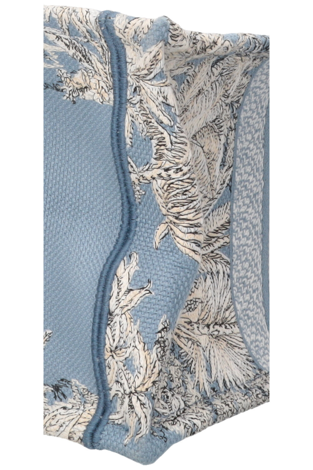 CHRISTIAN DIOR 2025 Dioriviera Book Tote Medium Celestial Blue