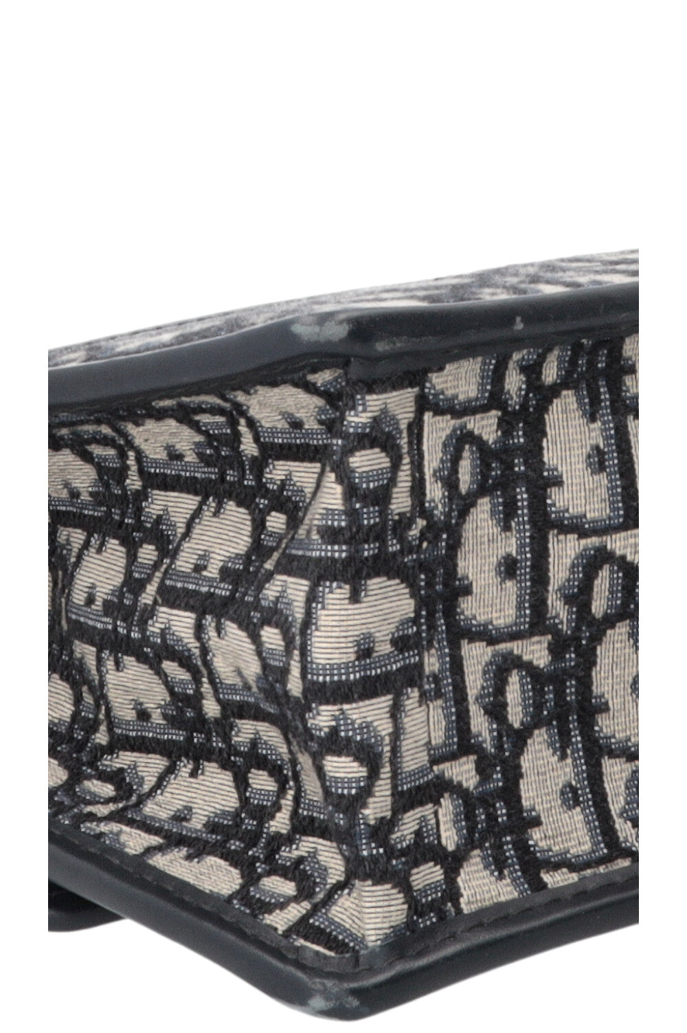 CHRISTIAN DIOR 30 Montaigne Chain Bag Oblique Bleu