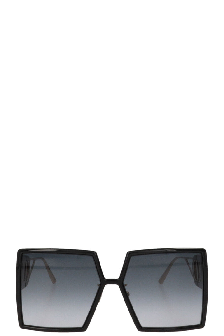 CHRISTIAN DIOR 30 Montaigne SU Sunglasses T2A1 Black Acetate