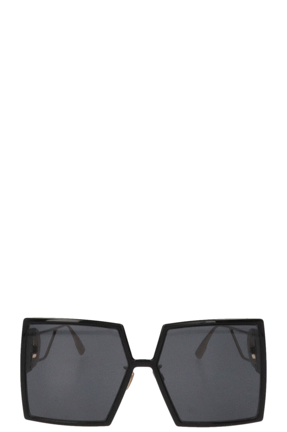 CHRISTIAN DIOR 30 Montaigne Sunglasses Acetate Metal Black 8072K