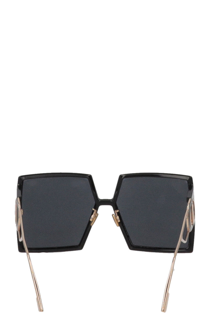 CHRISTIAN DIOR 30 Montaigne Sunglasses Acetate Metal Black 8072K