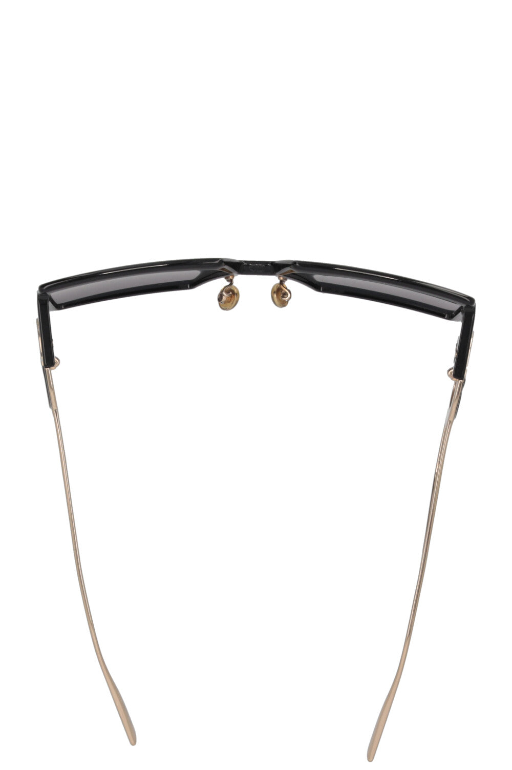 CHRISTIAN DIOR 30 Montaigne Sunglasses Acetate Metal Black 8072K