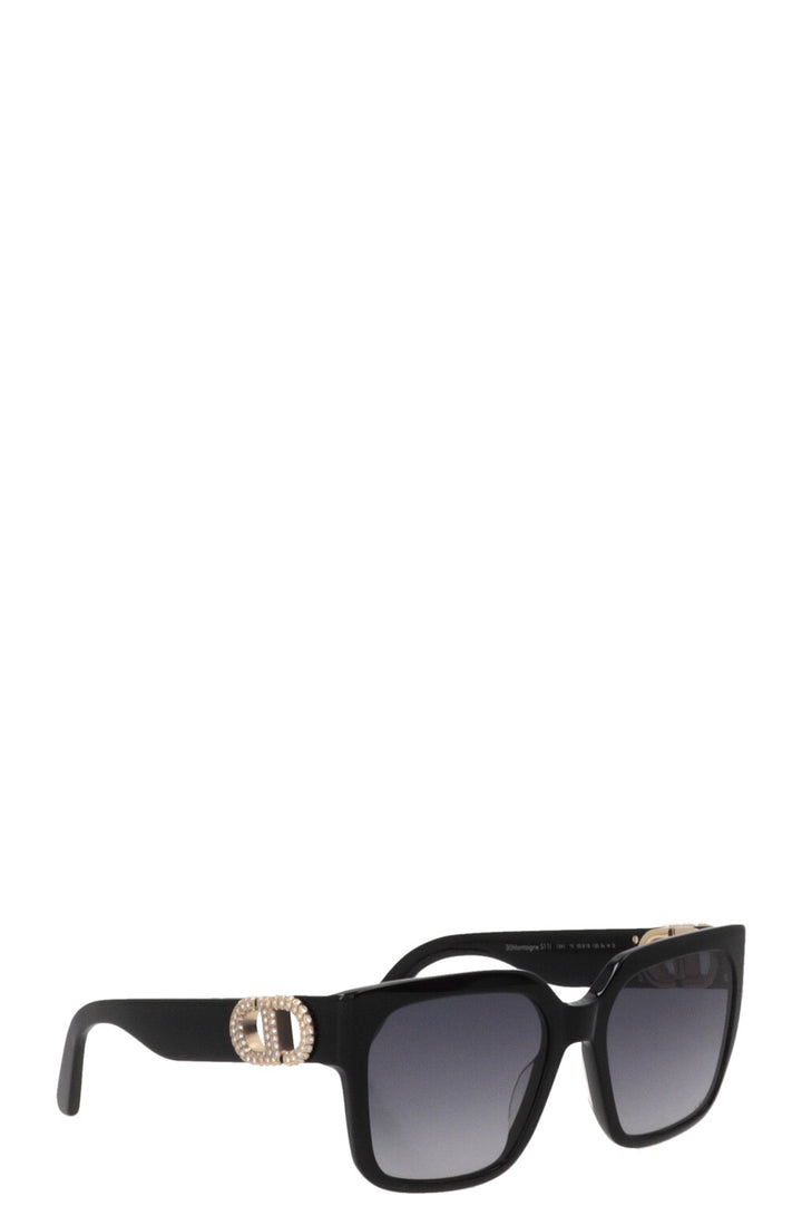 CHRISTIAN DIOR 30Montaigne Sunglasses S11I Acetate Black