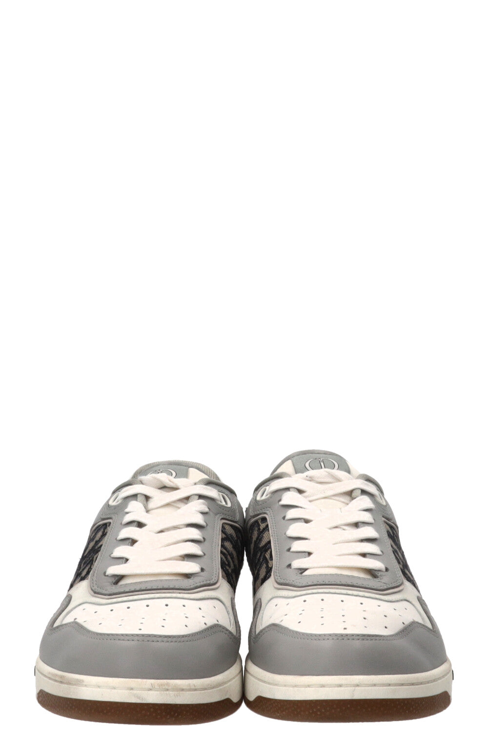 CHRISTIAN DIOR B27 Uptown Low Top Sneaker Cuir Blanc