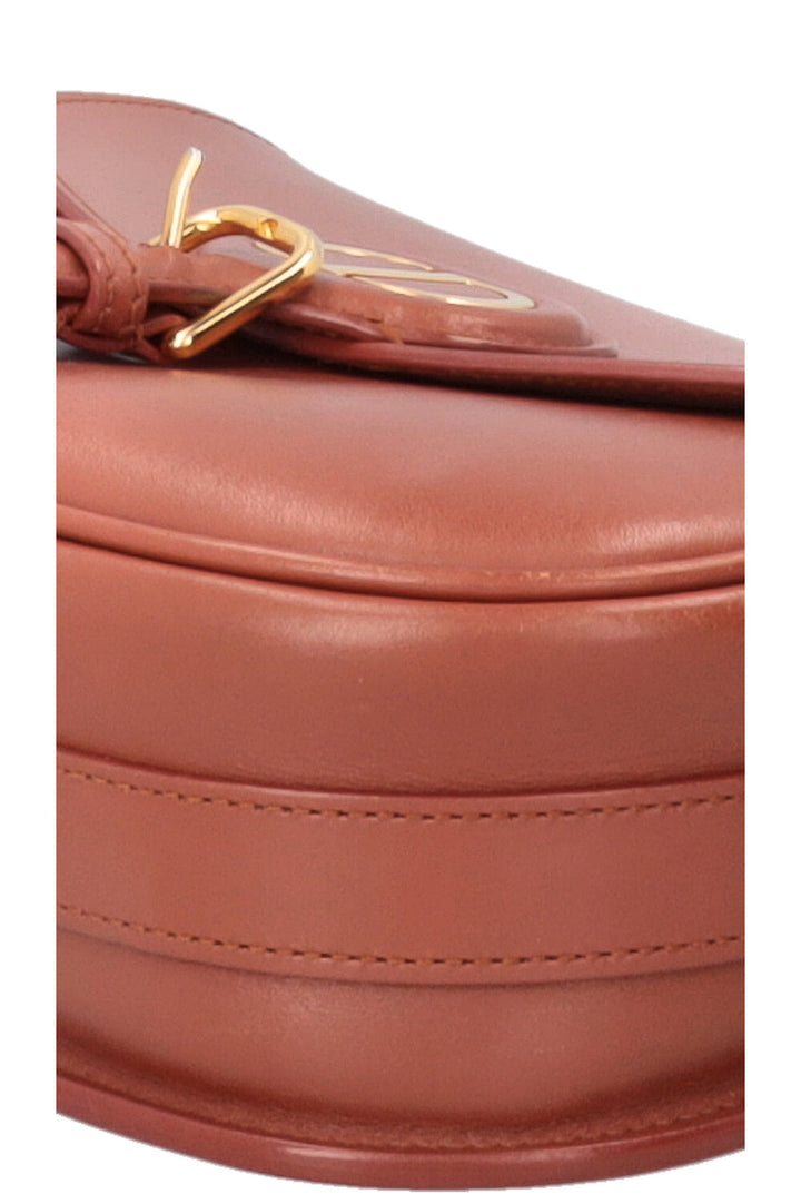 CHRISTIAN DIOR Sac Bobby moyen en cuir cognac