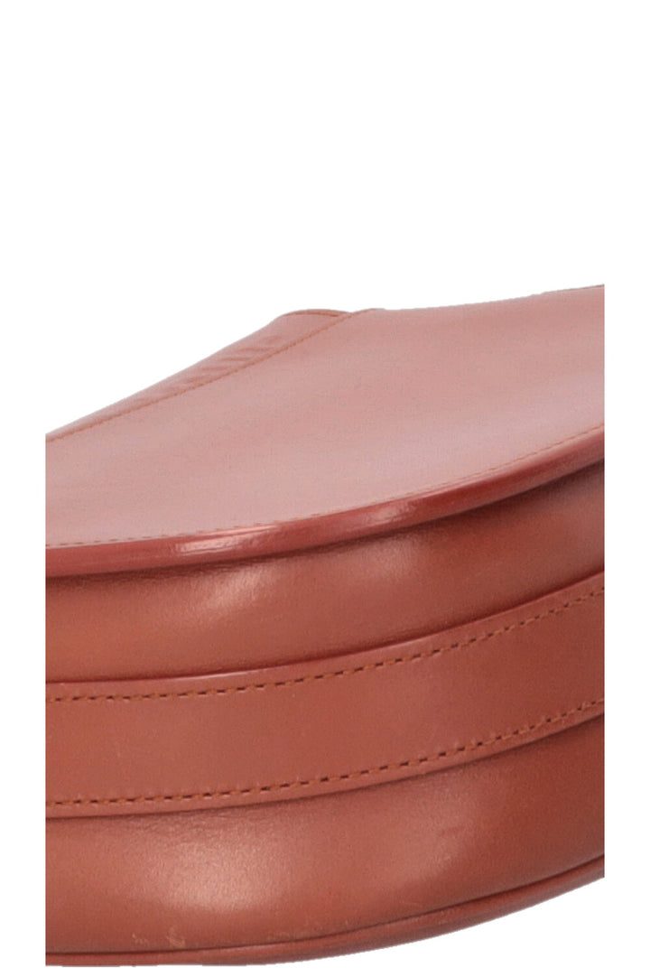 CHRISTIAN DIOR Sac Bobby moyen en cuir cognac