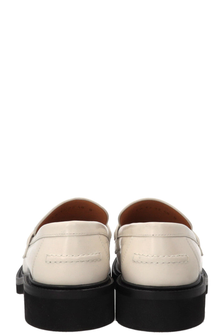 CHRISTIAN DIOR Boy Loafer Leather Ivory