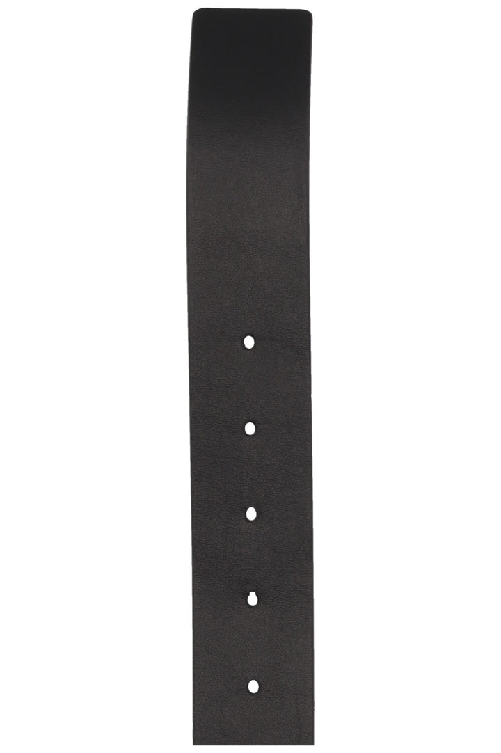 CHRISTIAN DIOR CD Ceinture Cuir Noir