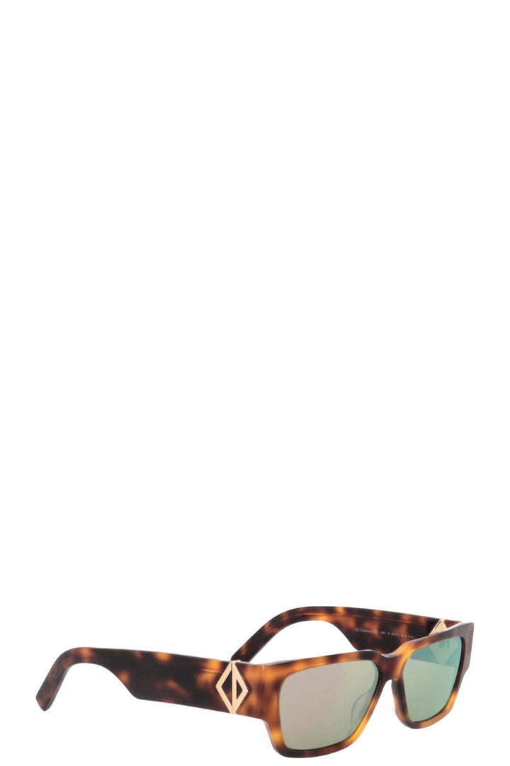CHRISTIAN DIOR CD Diamond Sunglasses Tortoiseshell s5l