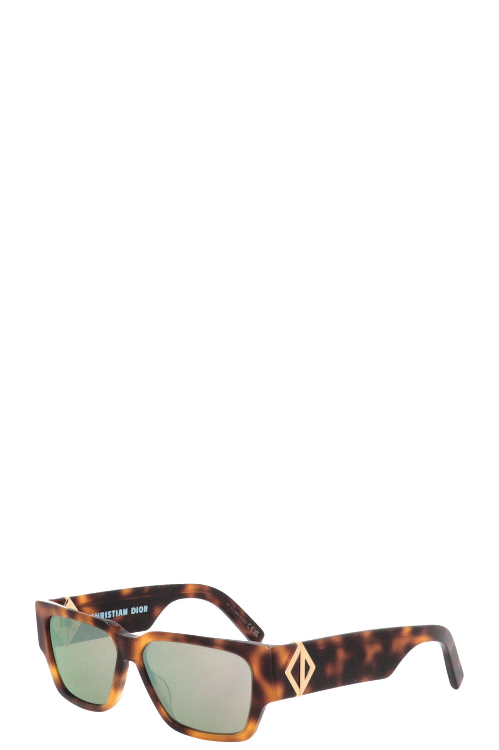 CHRISTIAN DIOR CD Diamond Sunglasses Tortoiseshell s5l