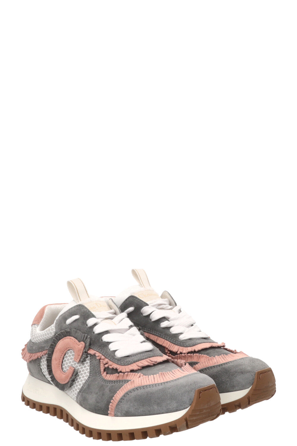 CHRISTIAN DIOR C'est Dior Sneakers Suede Grey