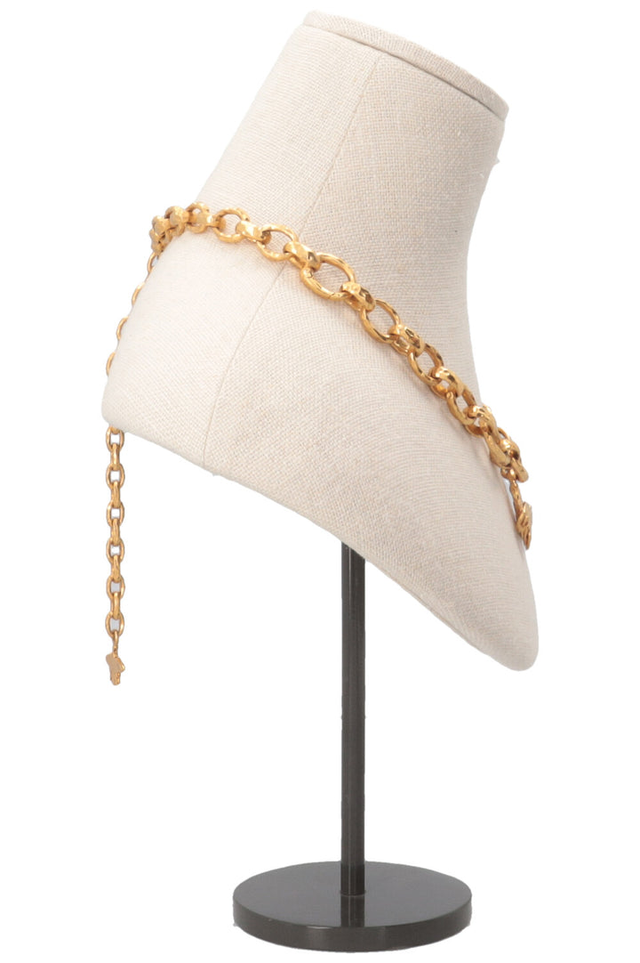 CHRISTIAN DIOR Cancer Necklace Gold