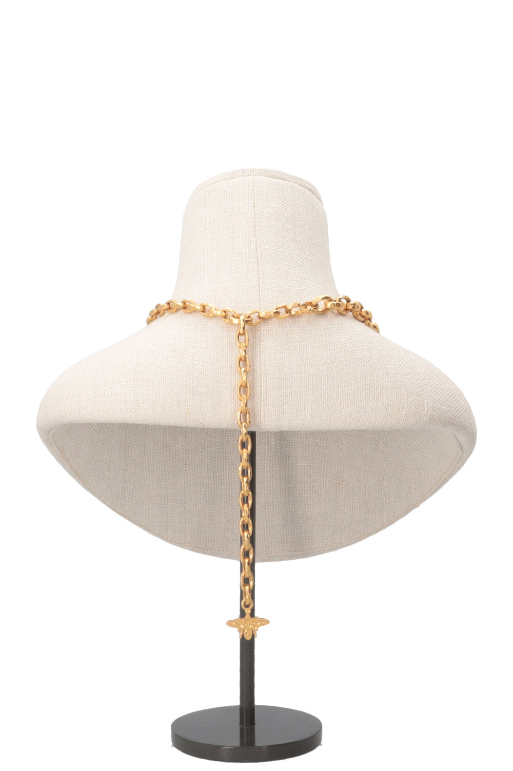 CHRISTIAN DIOR Cancer Necklace Gold