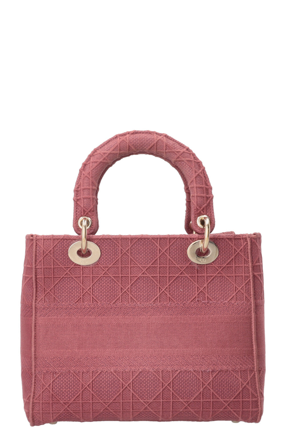 CHRISTIAN DIOR Cannage Lady D-Lite Bag Dusty Pink