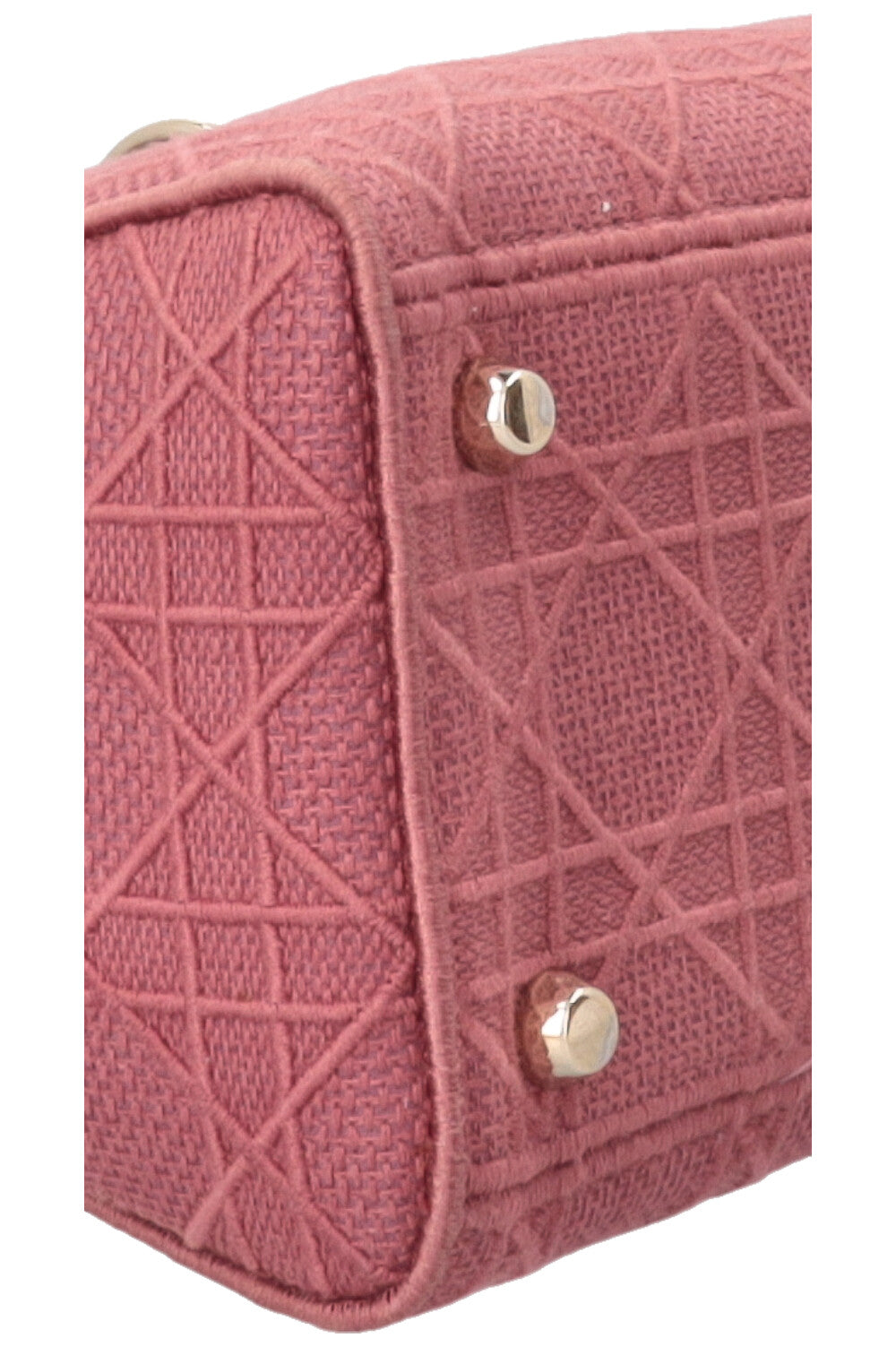CHRISTIAN DIOR Cannage Lady D-Lite Bag Dusty Pink