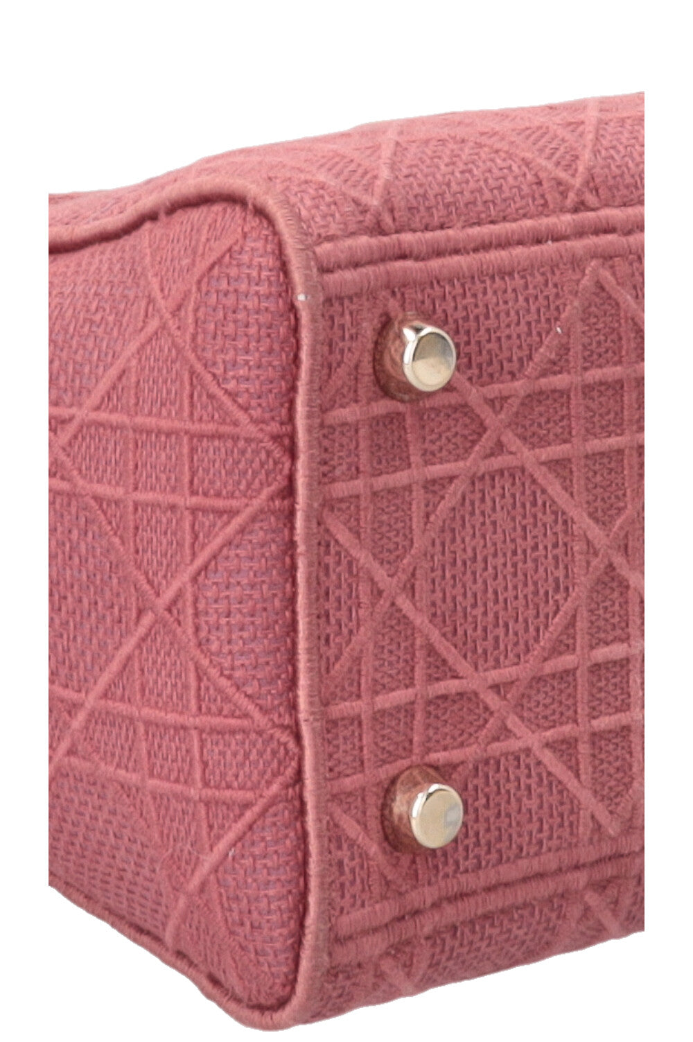CHRISTIAN DIOR Cannage Lady D-Lite Bag Dusty Pink