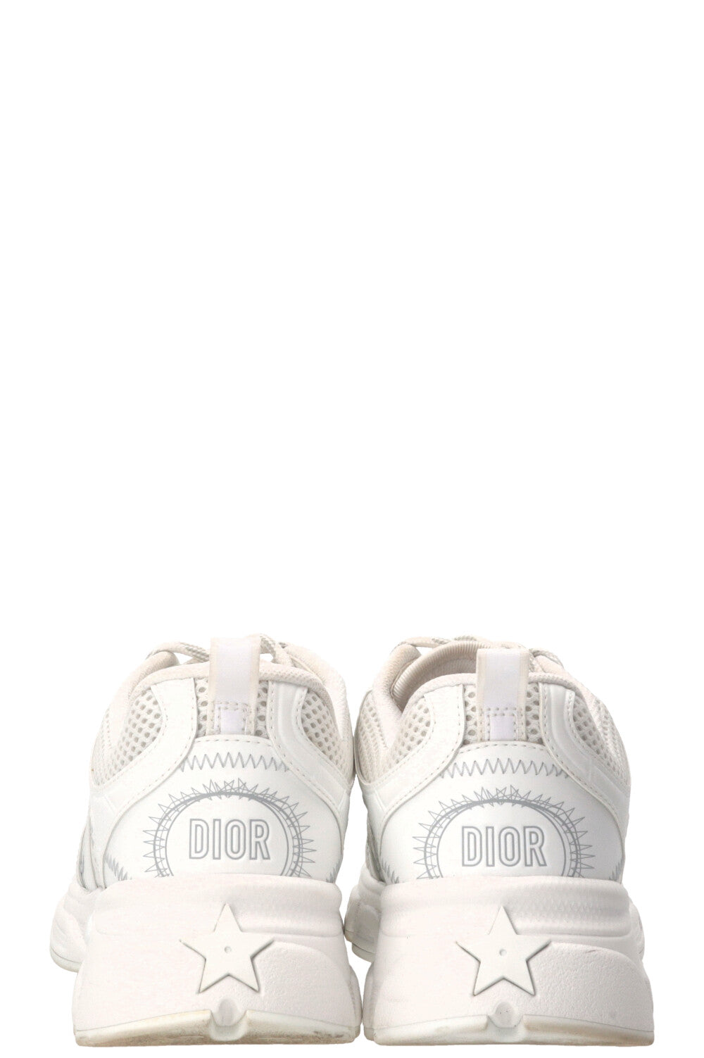 CHRISTIAN DIOR Chrono Mesh Sneakers White