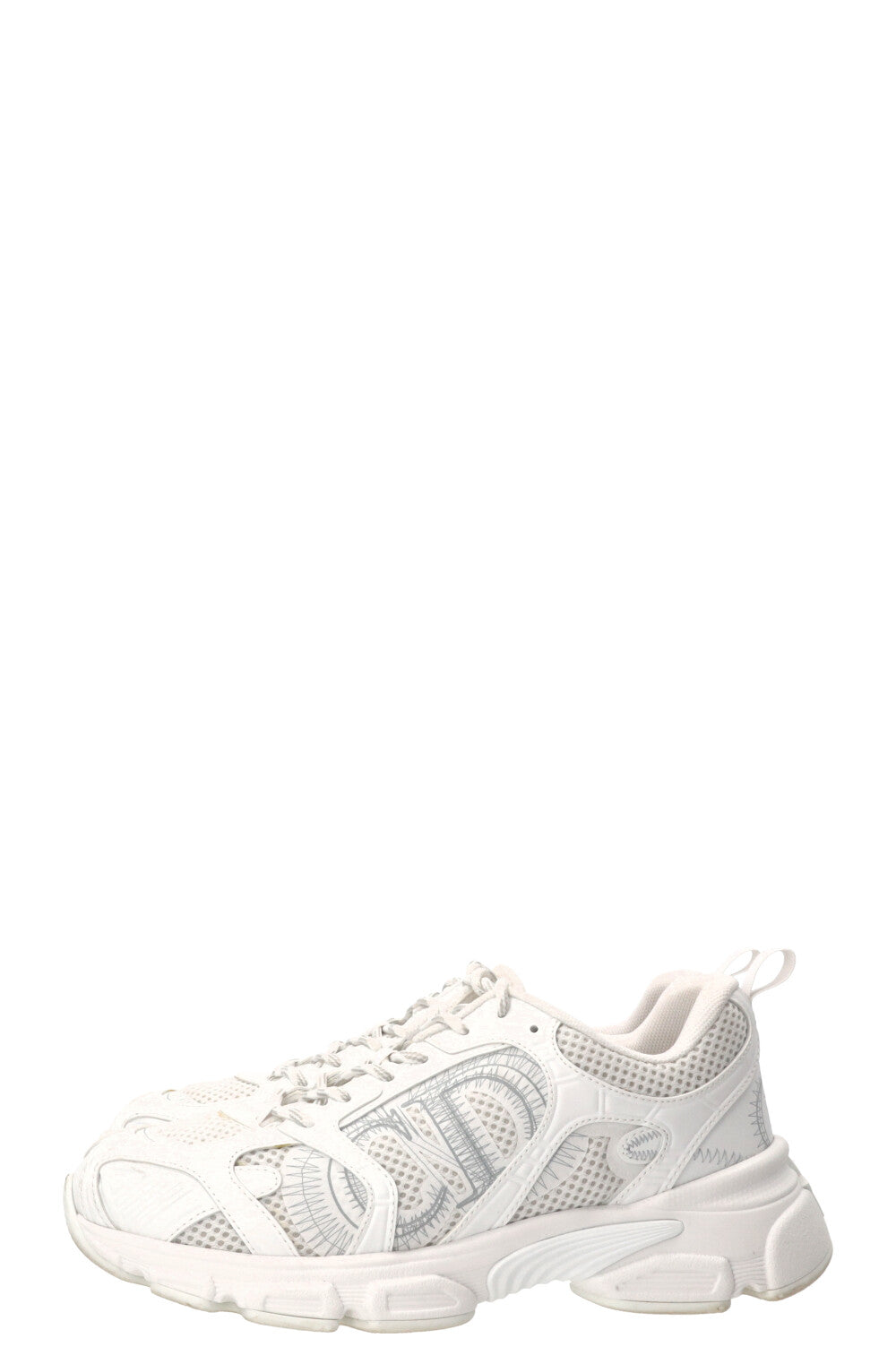 CHRISTIAN DIOR Chrono Mesh Sneakers White