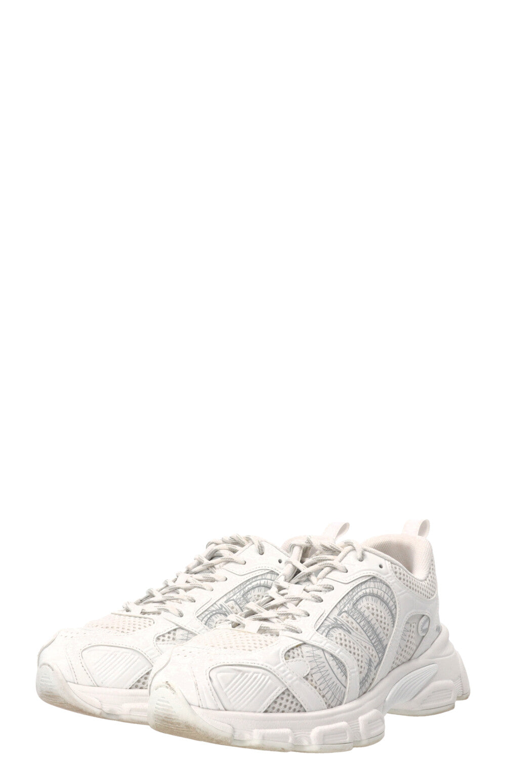 CHRISTIAN DIOR Chrono Mesh Sneakers White